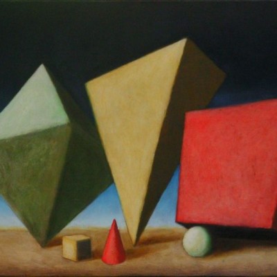 Wolfgang Leidhold, The Three Magi / Die drei Weisen aus dem Morgenland,Egg-tempera & oil on canvas, 31,5 x 39,4 inches, 2006 Tempera, Öl auf Leinwand, 80 x 100 cm, 2006