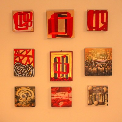 Wolfgang Leidhold, Knots and Icons, Installation view, 2014 Knoten und Ikonen, Installationsansicht, 2014