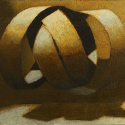 Wolfgang Leidhold, Small Knot No. 03 (acrylic, egg-tempera & oil on panel), 5,9 x 7,9 inches, 2014 Small Knot No. 03 (Acryl, Tempera & Öl auf Tafel), 15 x 20 cm, 2014