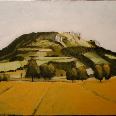Bavaria: The Wallberla - 60 x 80 -acrylics and oil